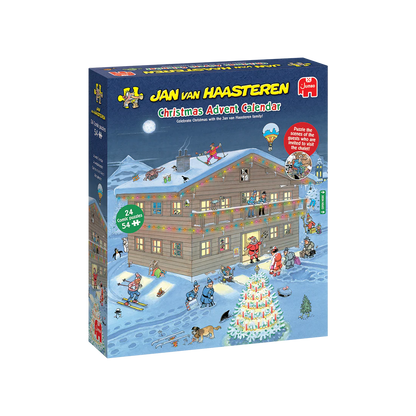 Jumbo 54-Pieces Jan Van Haasteren Christmas Advent Calendar # 2 Puzzle