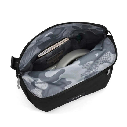 Pacsafe Go Anti-Theft Saddle Crossbody Bag - Jet Black
