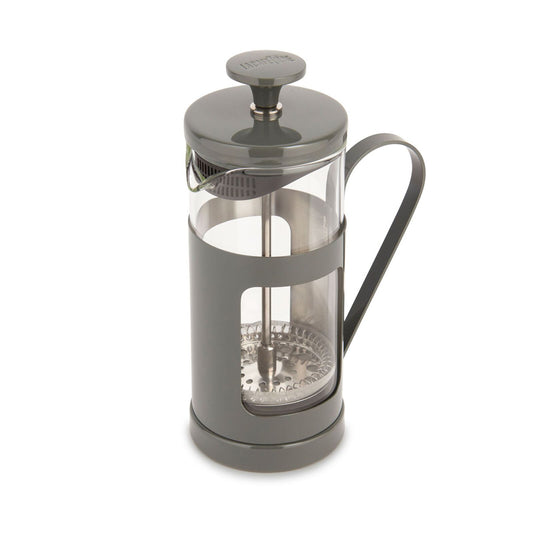 La Cafetiere Monaco 3-Cup 350ml SS/Glass French Press (Cool Grey)