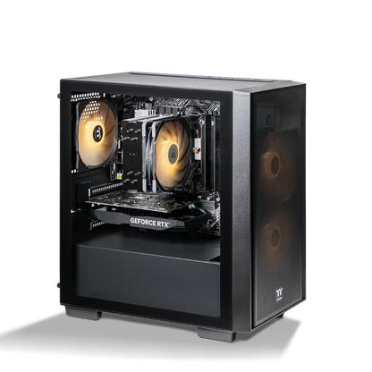 Thermaltake Genesis V5 Gaming Desktop PC (AMD 5500 / RTX 3050 / 16GB RAM)