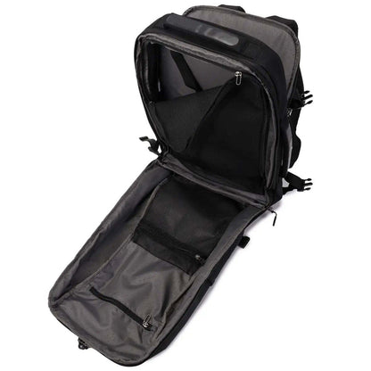 Hedgren TRIP L Expandable 15.6" Laptop Travel Backpack with RFID - Black