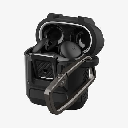 Spigen Google Pixel Buds 2a Lock Fit Case (Black)