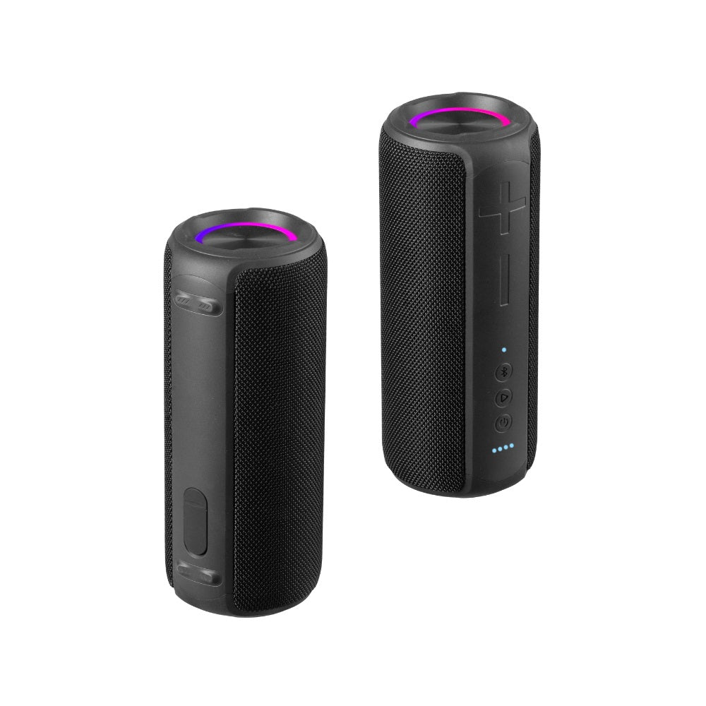 Wave 12W Portable Speaker Amped Series IPX7 LED Large (Black)