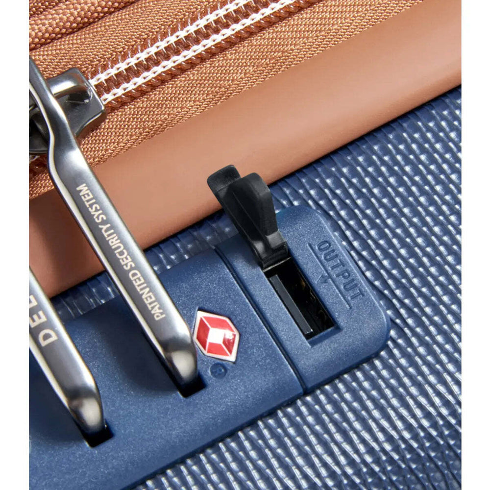 Delsey Chatelet Air 2.0 - 55 cm Expandable Laptop Cabin Suitcase - Navy Blue