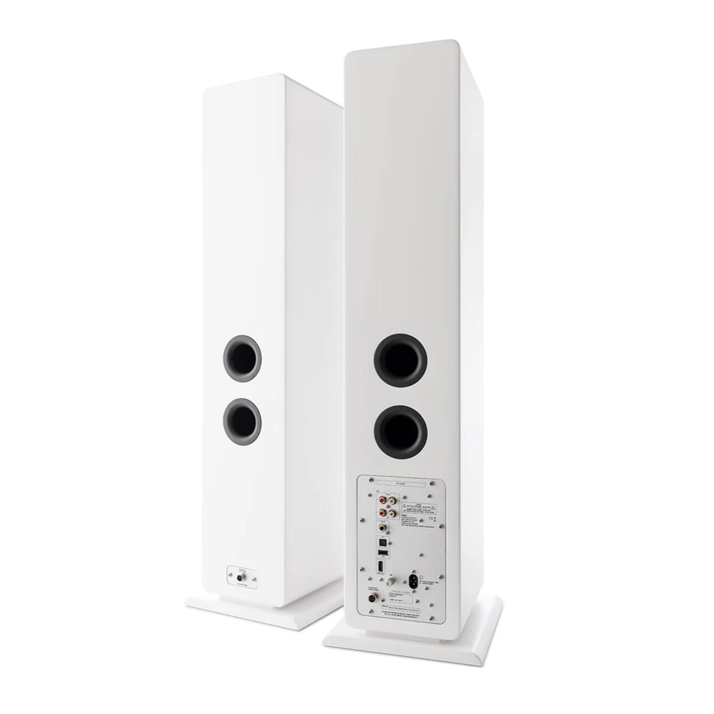 Argon Audio FORTE White A55 WiFi Floor Standing Speakers