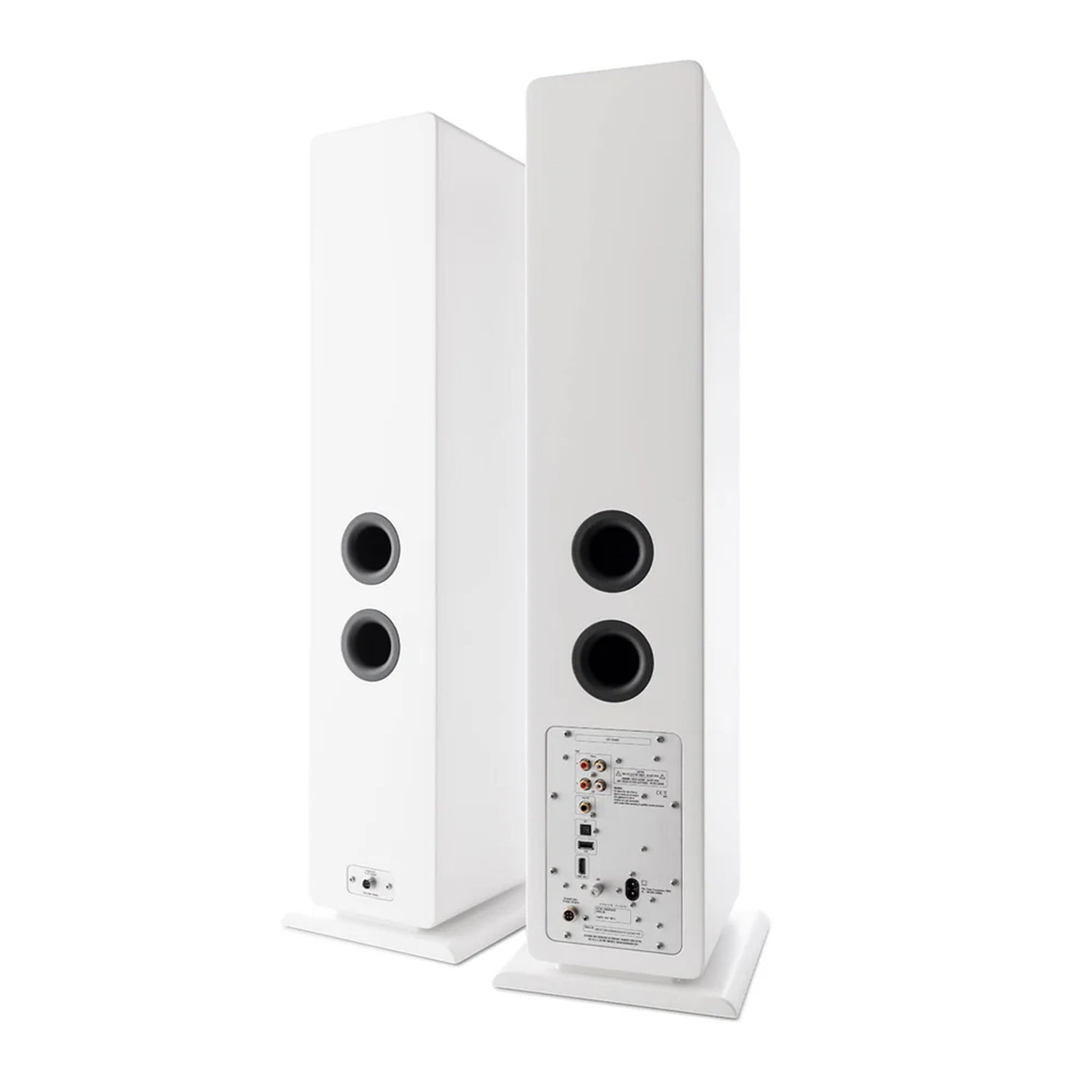 Argon Audio FORTE White A55 WiFi Floor Standing Speakers