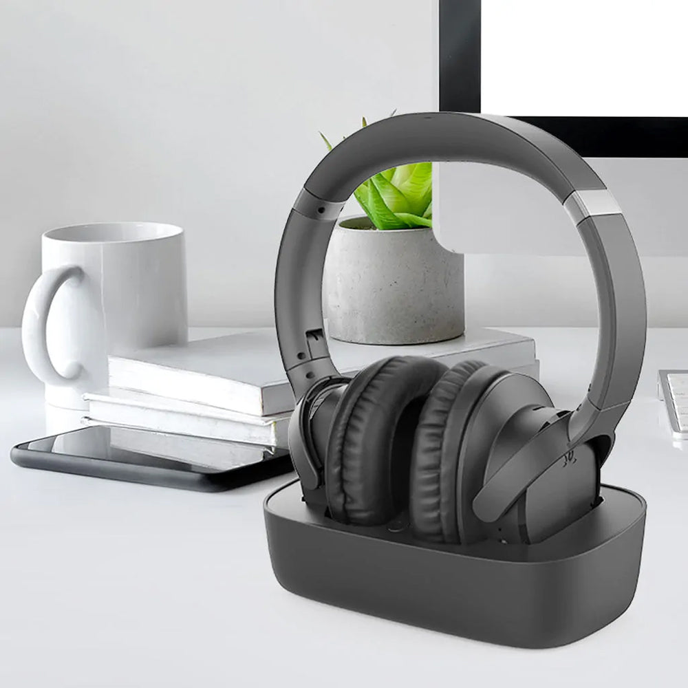Avantree Ensemble Wireless Headphone With Charge Base Bt Transmitter 2-In-1