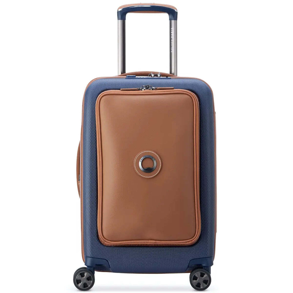 Delsey Chatelet Air 2.0 - 55 cm Expandable Laptop Cabin Suitcase - Navy Blue