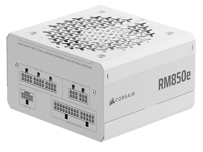 Corsair RM850e 850W Cybenetics Gold Fully Modular Low-Noise ATX Power Supply - White