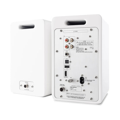 Argon Audio FORTE White A4 MK2 Bookshelf Speakers
