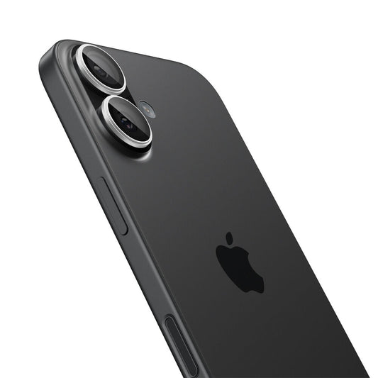 Spigen Apple iPhone 17 GLAS.tR EZ Fit Optik Pro 2PCS Camera Lens Protector - Silver
