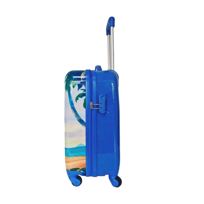 Disney Stitch 4-Wheel Carry-On Suitcase Hard Shell TSA Lock 48cm