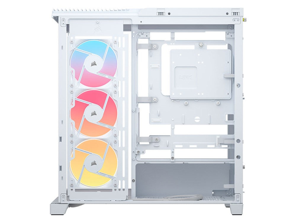 Corsair FRAME 4500X RS-R ARGB Panoramic Glass Mid-Tower Case - White