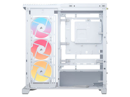 Corsair FRAME 4500X RS-R ARGB Panoramic Glass Mid-Tower Case - White
