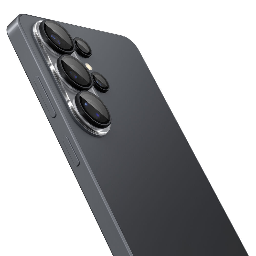 Spigen Galaxy S26 Ultra GLAS.tR EZ Fit Optik Pro 2PCS Lens Protector (Black)