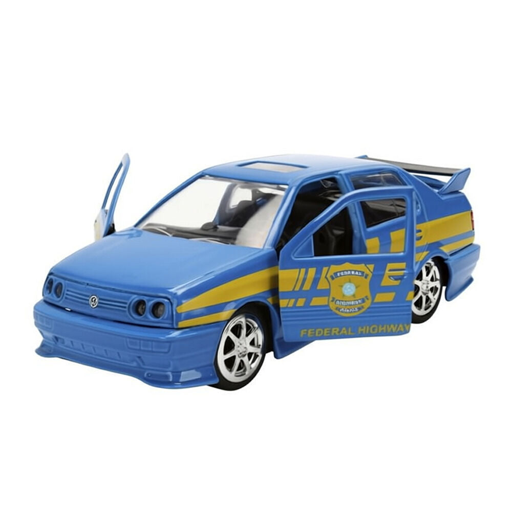 Jada 1:32 Fast & Furious 1995 Volkswagen Jetta Police Diecast Vehicle Model Toy