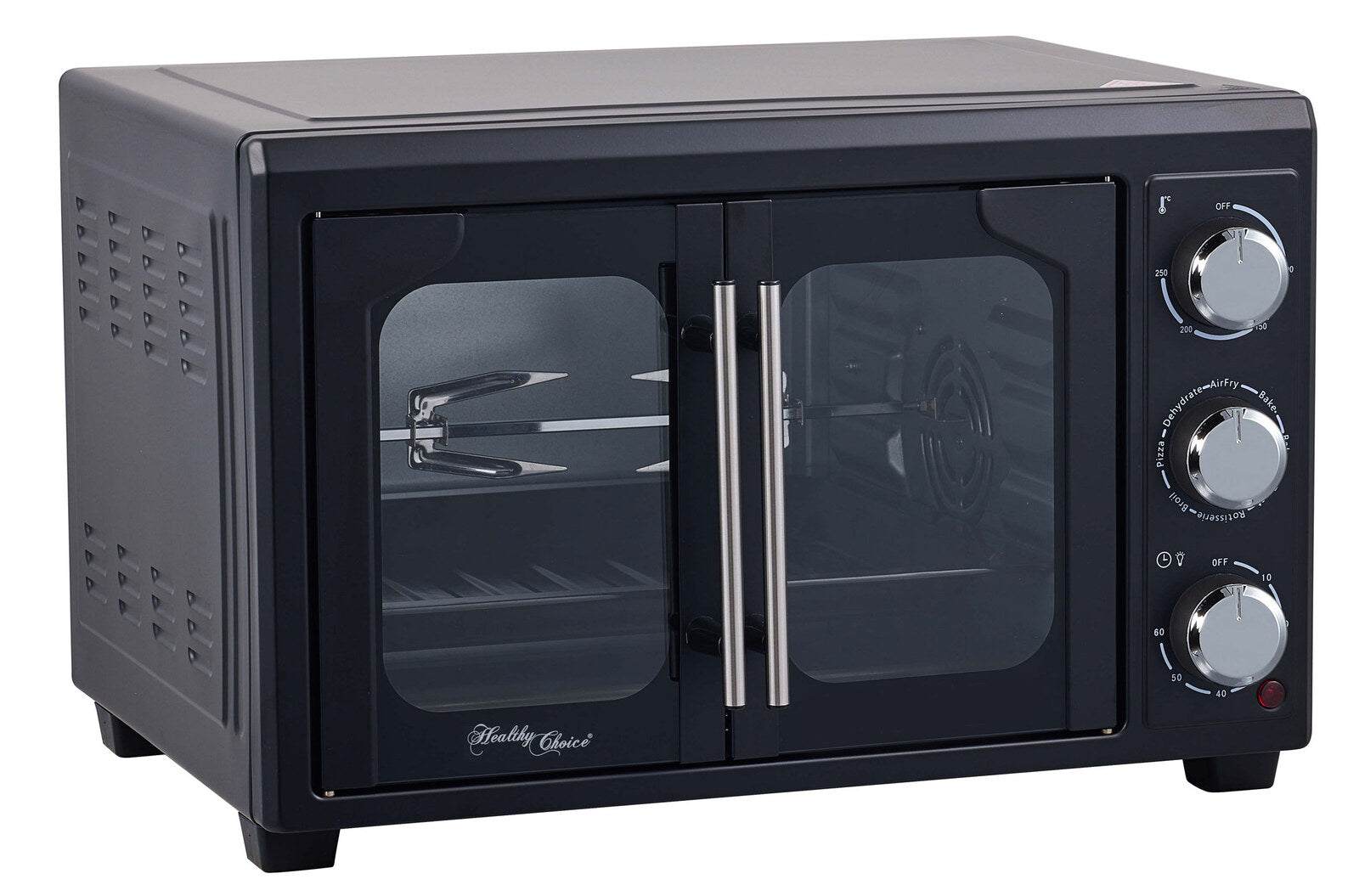 Healthy Choice 30L Air Fryer Convection Oven with rotisserie 360 degree Food Rotating Option