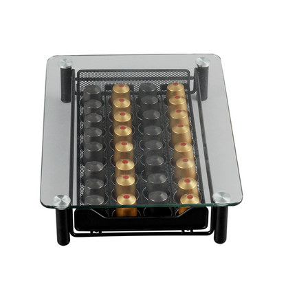 Casabarista Coffee Machine Stand with 36 Capsule Drawer Organiser For Nespresso