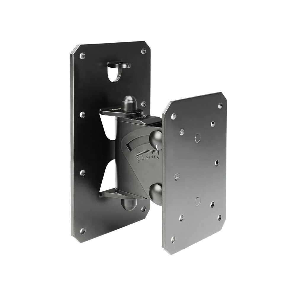 Gravity SPWMBS30B Tilt & Swivel Steel Wall Mount Holder For Speaker 30KG Black