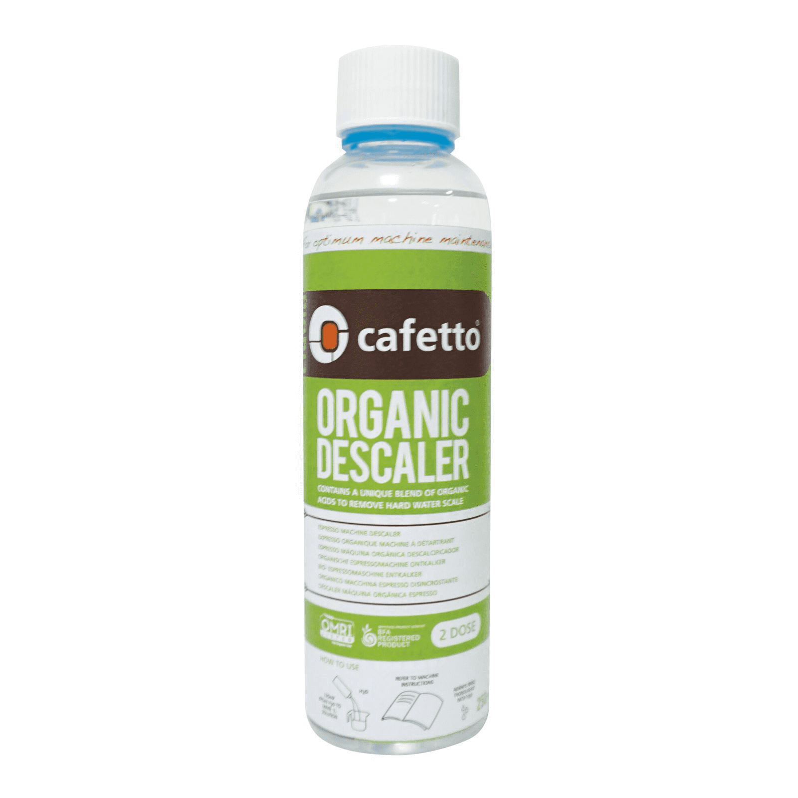 Cafetto Lod Organic Liquid Descaler 250ml