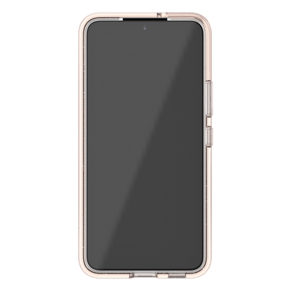 Ugly Rubber Samsung s22 Vogue Glitter Infused Armor Case (Rose Gold)