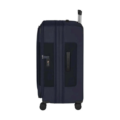 Victorinox 7.0 Werks Traveller Expandable Softside Suitcase Luggage L Navy Large