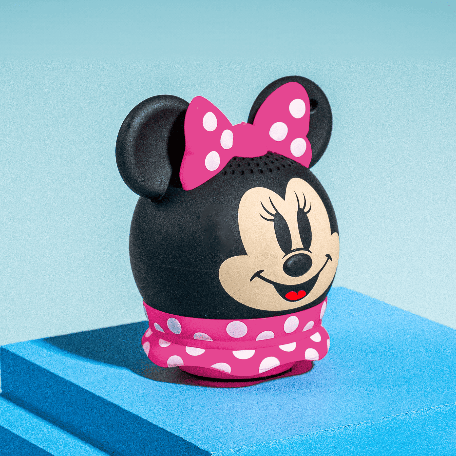 Bitty Boomers Minnie Mouse Bluetooth Speaker, Pink