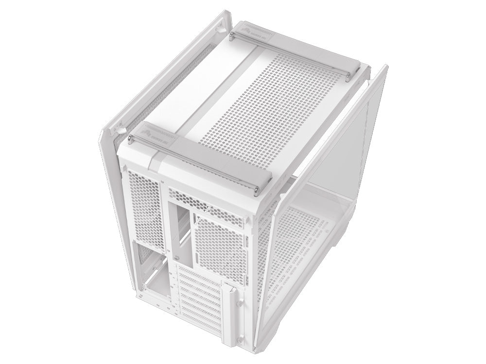 ASUS TUF Gaming GT502 Horizon Dual-Chamber Mid-Tower Case - White