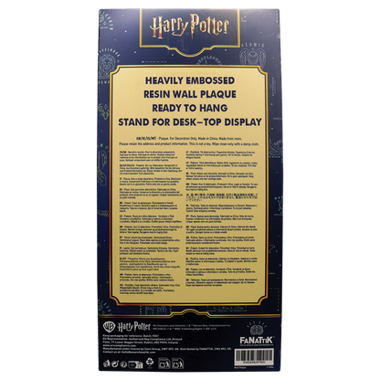 Fanattik Harry Potter Mermaid Stained Glass Window Resin Plaque