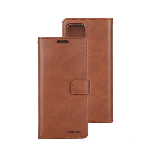 Goospery Bluemoon Diary for iPhone 13 Mini - Brown