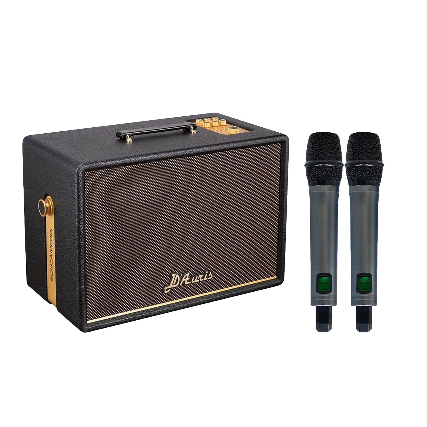 Soncamedia D’Auris 300 Karaoke System | 200W RMS | Wireless Microphones