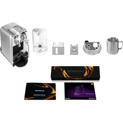 Breville Nespresso Creatista Plus Coffee Machine (Brushed S/Steel)