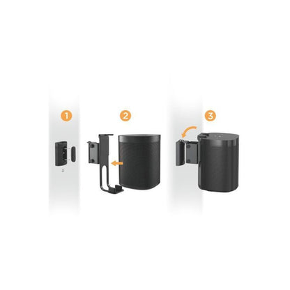 Goobay 2-Pieces Speaker Wall Mount Sonos One (White)