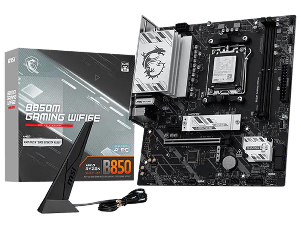 MSI B850M GAMING WIFI6E AM5 mATX Motherboard