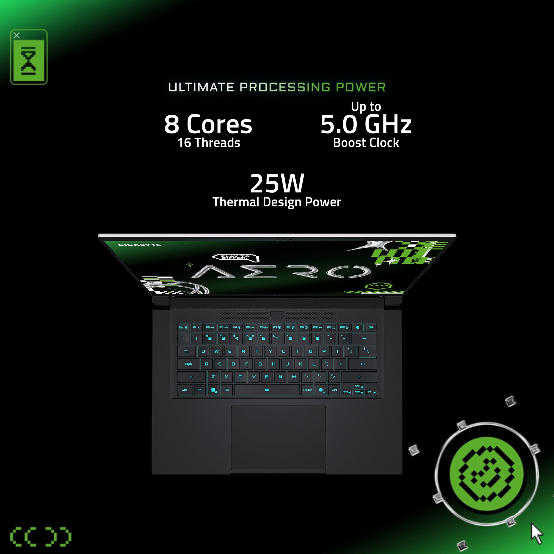 GIGABYTE AERO X16 | RTX 5070 | Ryzen AI 7 350 | Gaming Laptop