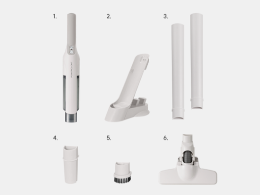 CUCKOO Power-Clon Mini Cordless Handheld / Stick Vacuum Cleaner (CVC-EH10NW)