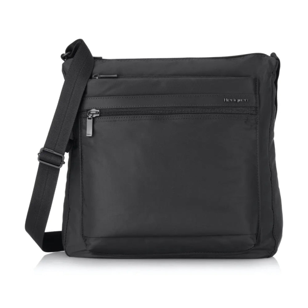 Hedgren Fanzine Shoulder Bag RFID Pocket Black Crossbody Bag Tablet Pouch Black