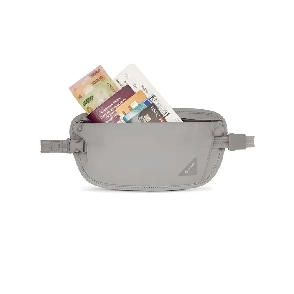 Pacsafe Coversafe X100 RFID Blocking Waist Wallet - Grey