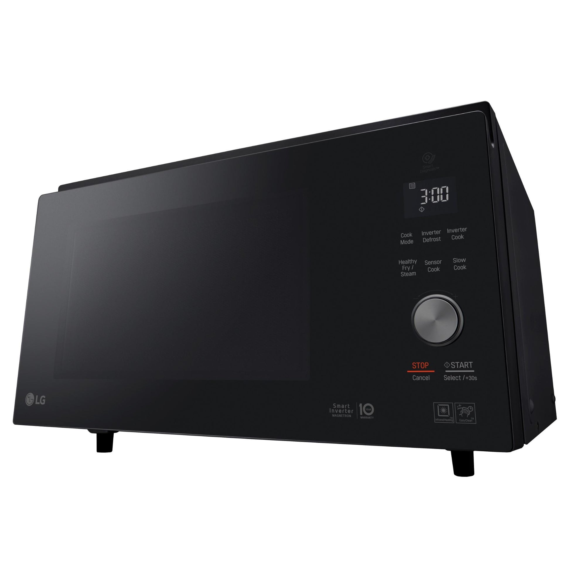 LG NeoChef MJ3966ABS 39L Smart Inverter Microwave with Sensor Cook