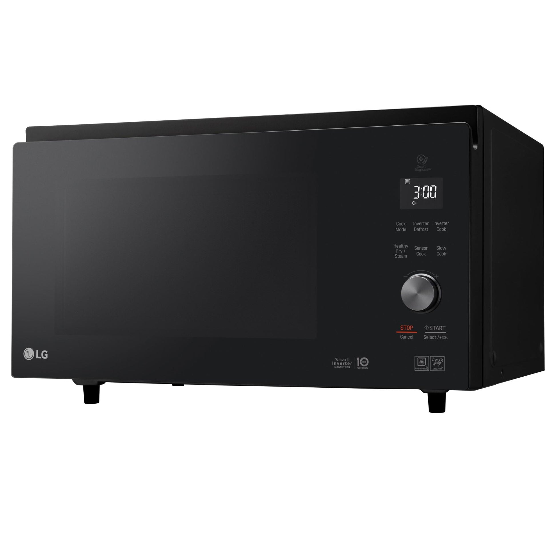 LG NeoChef MJ3966ABS 39L Smart Inverter Microwave with Sensor Cook