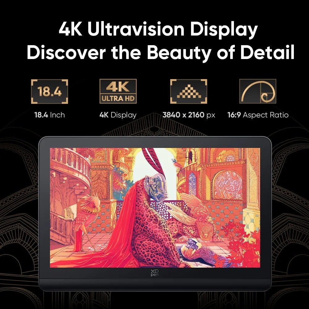 XPPen Artist Pro 19 (Gen 2) 4K Pen Display
