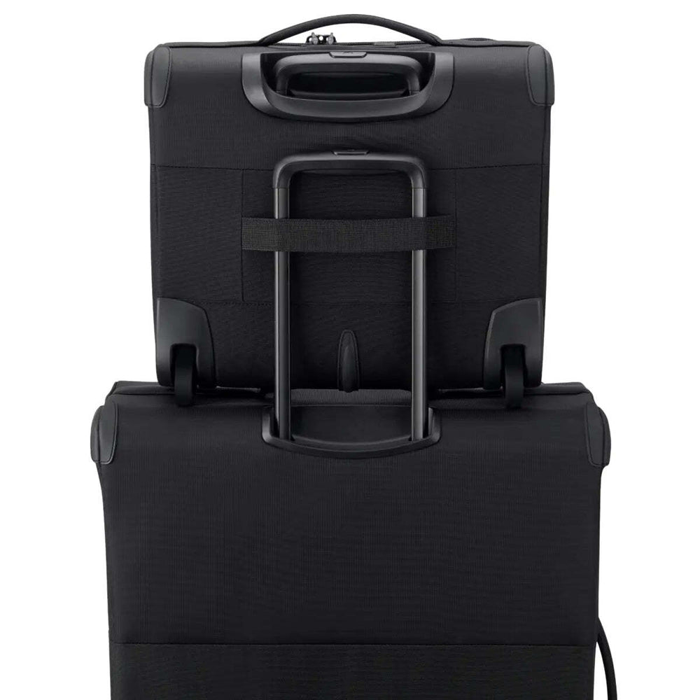 Delsey Brochant 3 - 38 cm 2-Wheel Underseater Cabin Suitcase - Deep Black