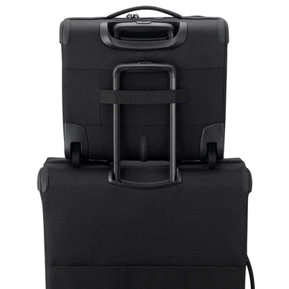 Delsey Brochant 3 - 38 cm 2-Wheel Underseater Cabin Suitcase - Deep Black