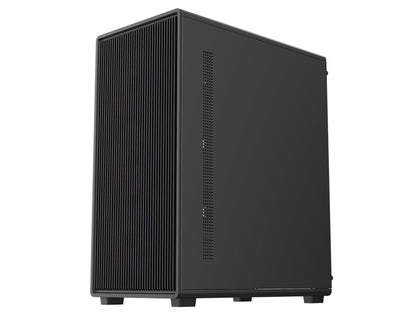 Cooler Master Elite 350 Micro-ATX Case w/ 4x ARGB Fans & Tempered Glass - Black