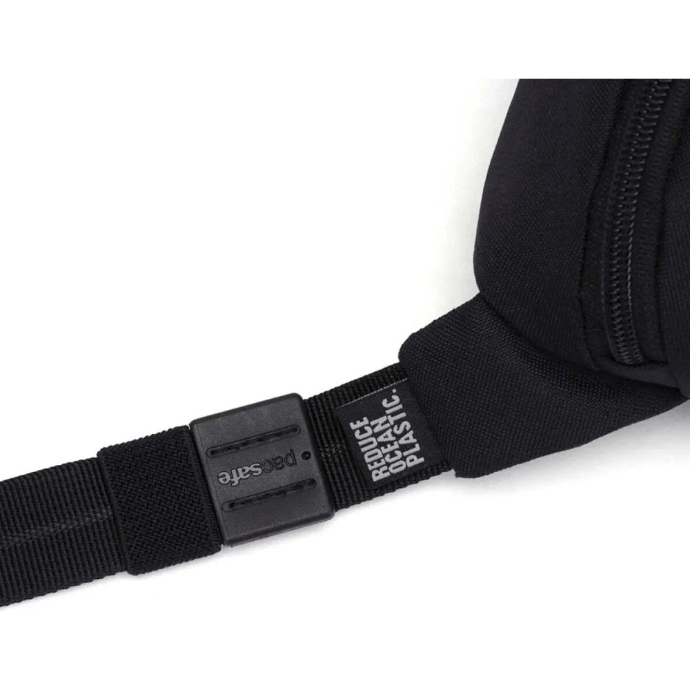 Pacsafe Go Anti-Theft RFID Blocking Slashguard Micro Sling Bag Jet Black