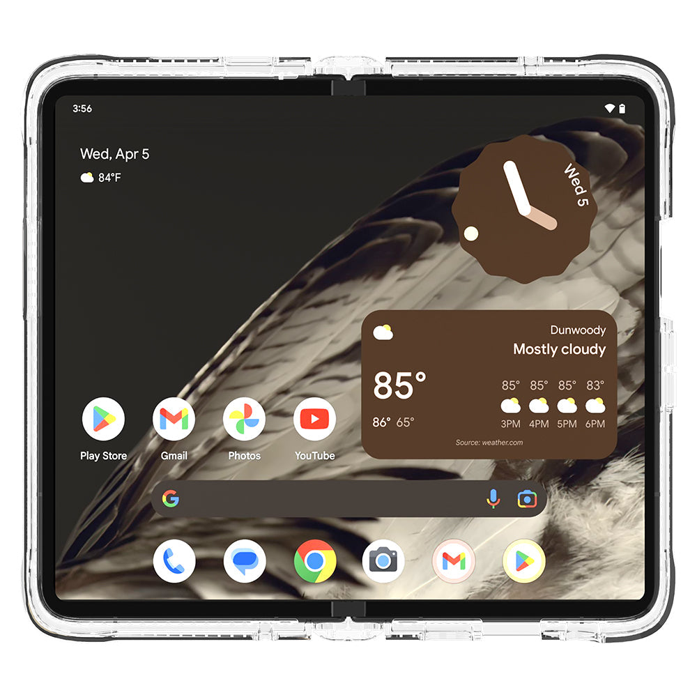 Case-Mate Tough Clear Plus Case - For Google Pixel Fold - Clear