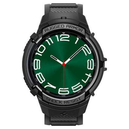 Spigen Galaxy Watch 6 Classic 47mm Rugged Armor Pro Band Case (Black)
