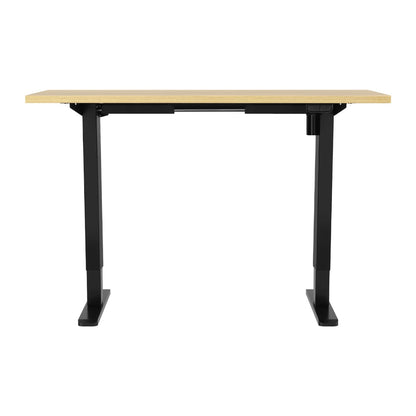Artiss Standing Desk Motorised White Oak 120CM