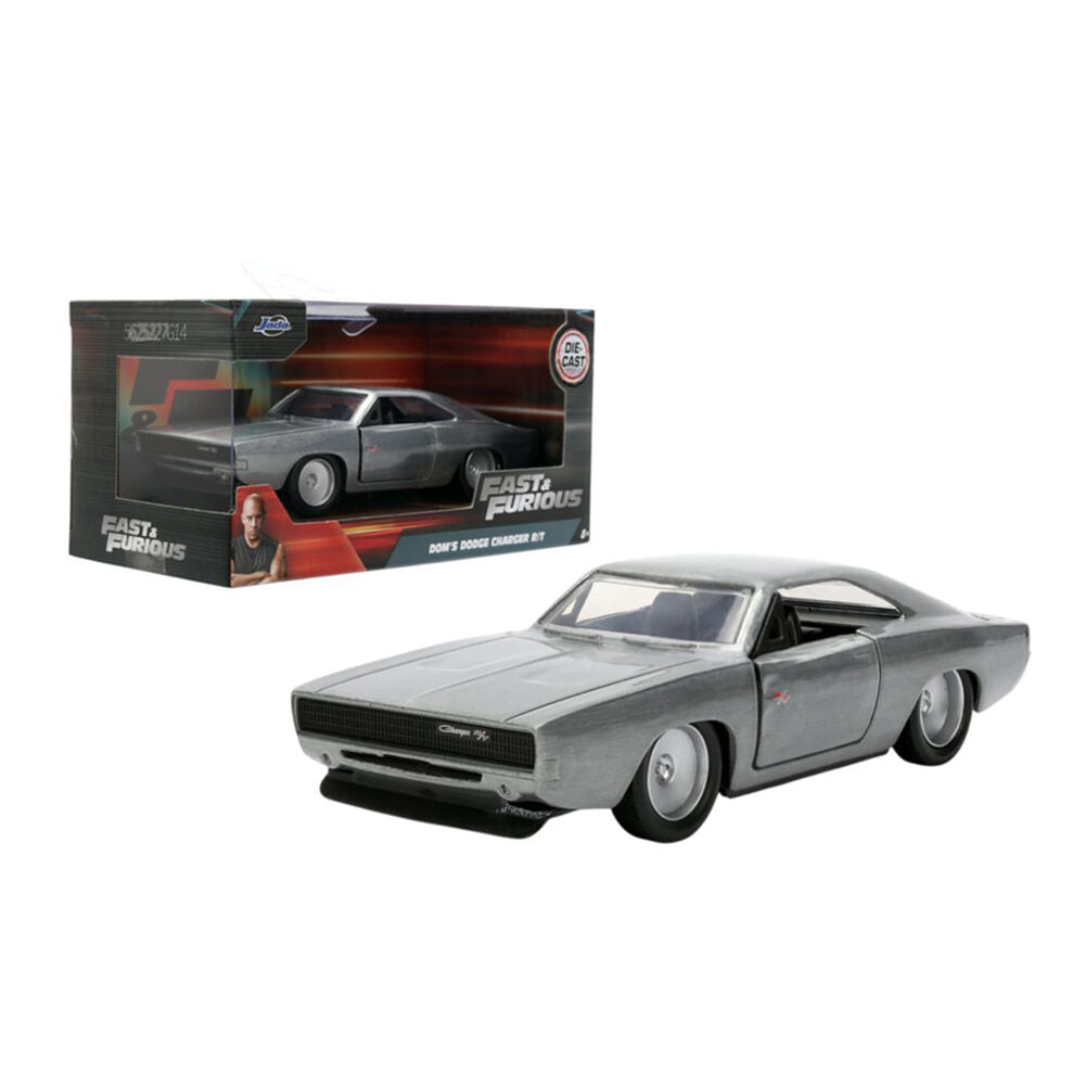 Jada 1:32 Fast & Furious Dom's Dodge Charger R/T Bare Metal Diecast Car