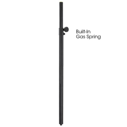 Gravity SP2342GSB Adjustable Gas Spring Pole 3.5cm to M20 1790mm For Speaker